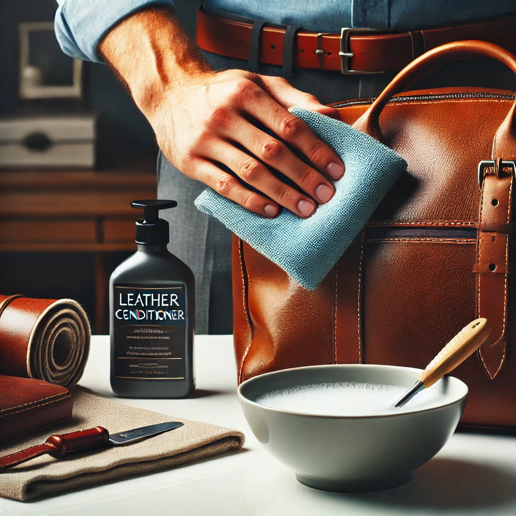 Can I Wash a Leather Bag with Soap and Water?